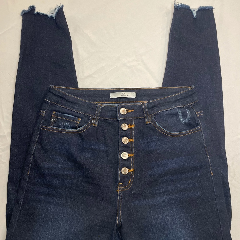 Kancan Dark Wash Skinny Jeans